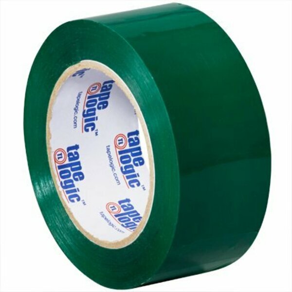 Bsc Preferred 2'' x 110 yds. Green Tape Logic Carton Sealing Tape, 18PK T90222G18PK